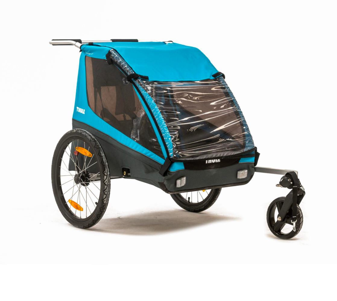 THULE COASTER XT DOUBLE BIKE TRAILER Bike Rentals Life Outside Gear