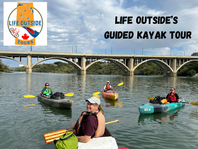 Book an overnight Kayak or Canoe Trip Outlook to Saskatoon with Life Outside Tours