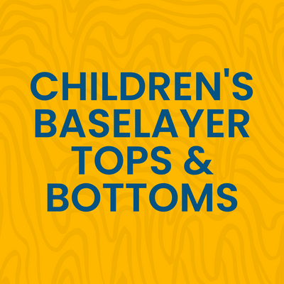 CHILDREN'S BASELAYER TOPS & BOTTOMS