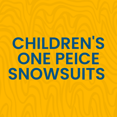 CHILDREN'S ONE PEICE SNOWSUITS