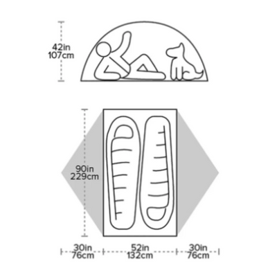 BACKCOUNTRY TENTS: 2-PERSON - Gear Rentals