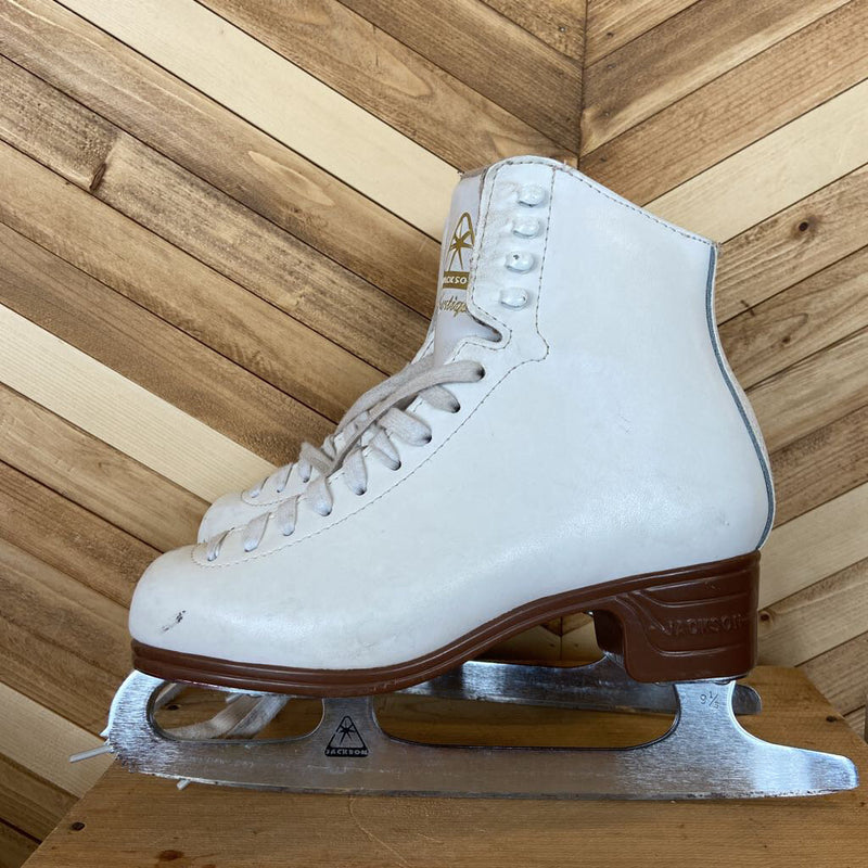 Jackson Mystique White figure Skate MSRP $170: white -children-youth 5