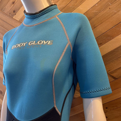 Body Glove - Pro Series Shorty Wetsuit - MSRP $98: Blue/Black--11/12