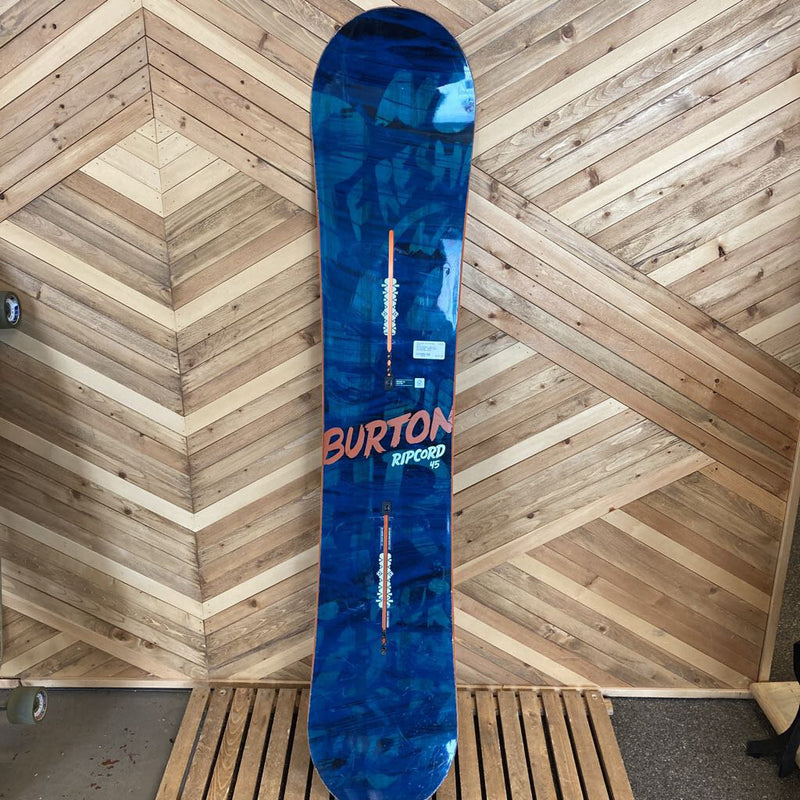 Burton - Ripcord Snowboard - MSRP $450: Blue/Orange-unisex-145cm