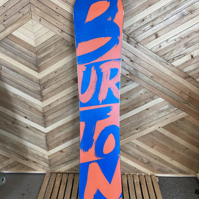 Burton - Ripcord Snowboard - MSRP $450: Blue/Orange-unisex-145cm