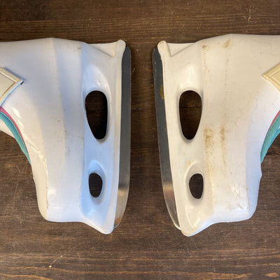 Bauer - Lil Angel Skates - MSRP: White/Pink/Blue-children-10/11