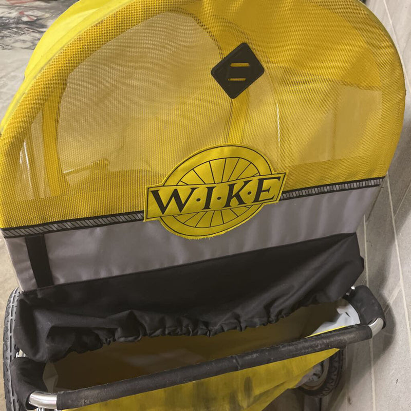 WIKE - Wike Special Needs XL Bicycle Trailer - MSRP $ 1483: Yellow/ Blue--