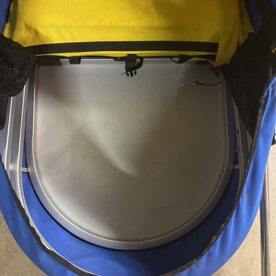 WIKE - Wike Special Needs XL Bicycle Trailer - MSRP $ 1483: Yellow/ Blue--