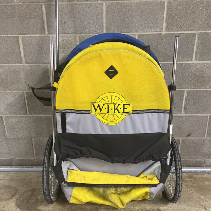 WIKE - Wike Special Needs XL Bicycle Trailer - MSRP $ 1483: Yellow/ Blue--