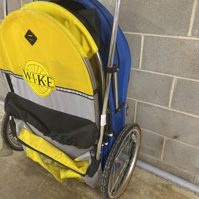 WIKE - Wike Special Needs XL Bicycle Trailer - MSRP $ 1483: Yellow/ Blue--