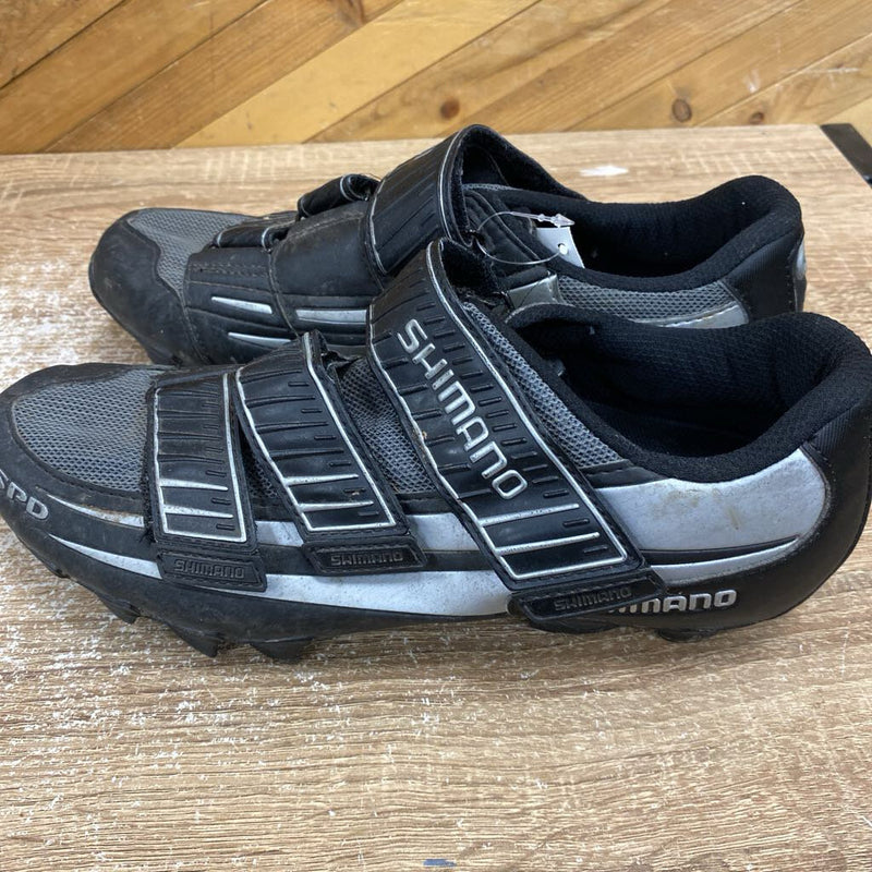 Shimano - Cycling Shoes: Black/Silver--41