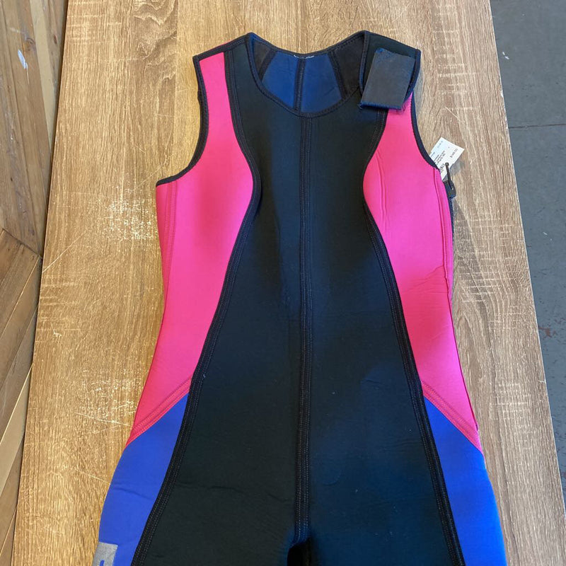 Bare - Sleeveless Wetsuit - MSRP comparable $260: Black/Pink/Puprle-women-MD