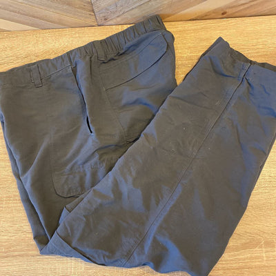 The North Face - Zip Off Convertible Pants - MSRP $90: Grey-men-XL