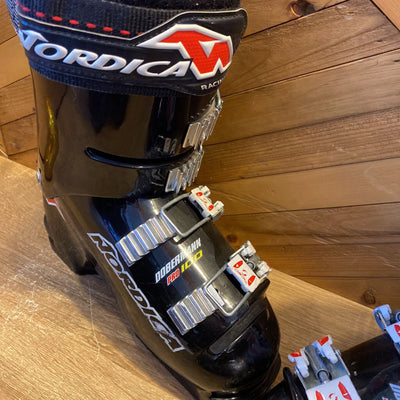 Nordica Doberman Pro 100 Downhill Ski boots MSRP $600: Black--4