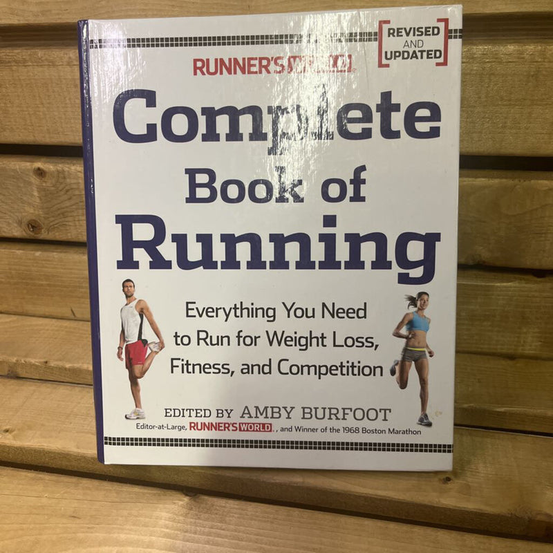 Complete Book of Running edited by Amby Burfoot - MSRP $26: --