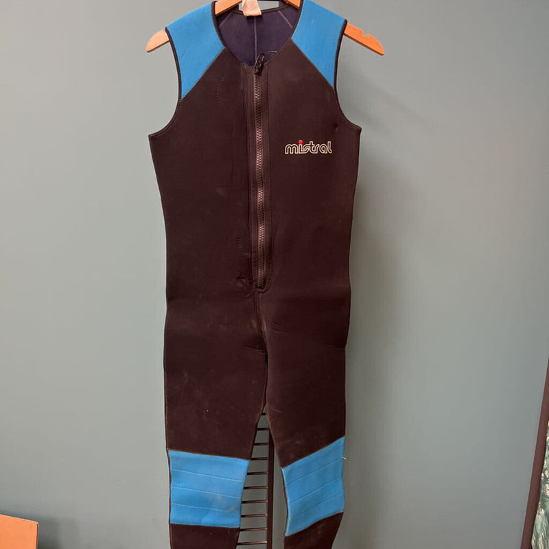 Mistal-Sleeveless Wetsuit - MSRP comparable $289: Black/ Blue-unisex-MD