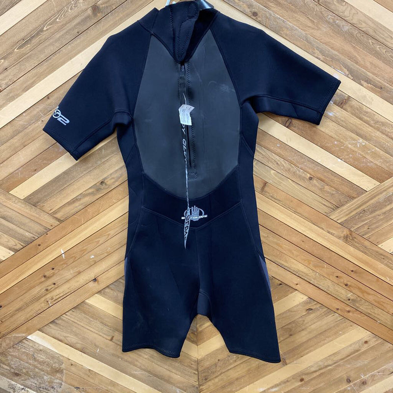 Body Glove - Velocity Shorty Wetsuit - MSRP $135: Black/Dark Grey-men-MD