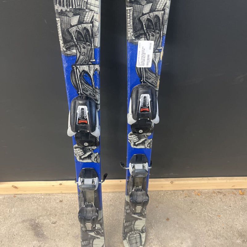 K2 Jury Twintip Downhill skis with Marker M700 Bindings MSRP $280: Blue--129