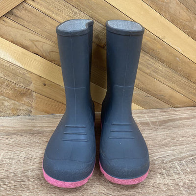 Kamik- Rain Boots- MSERP $45 : Grey/Pink -children-12T