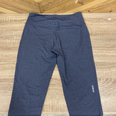 One Tooth - Women's capri leggings - MSRP $56: Grey-women-MD