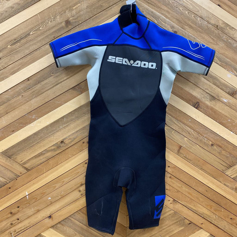 Sea Doo - Junior Wet Suit: Black-juniors-8