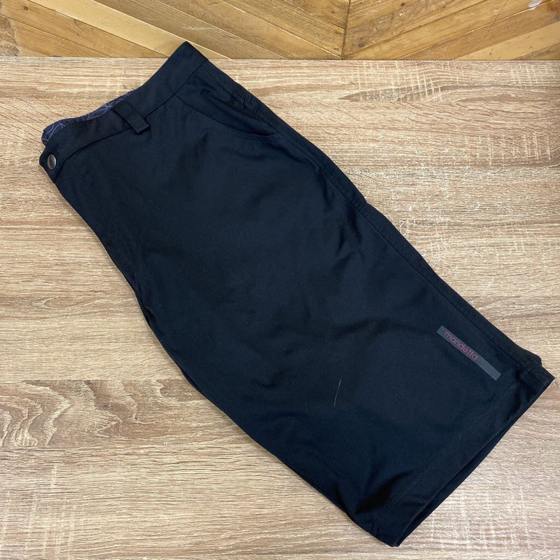 Mondetta - Women Shorts - MSRP comp $32: Black-women-XL