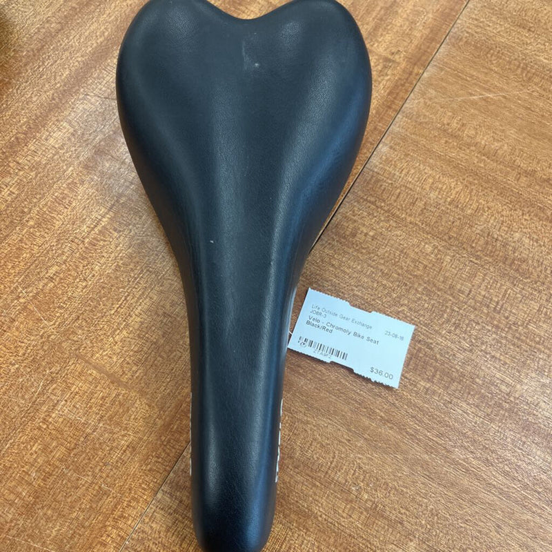 Velo - Chromoly Bike Seat: Black/Red--