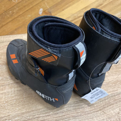 45NRTH - Japanther Winter Cycling Boot - MSRP $290: Black/Orange-unisex-M7