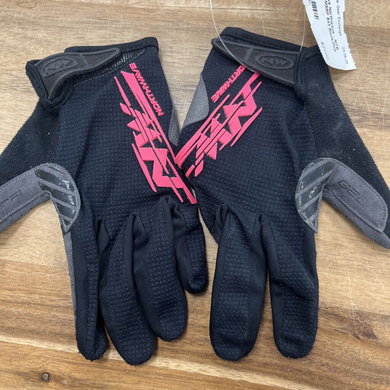 Northwave - MTB Gloves - MSRP $43: Black/Pink-unisex-