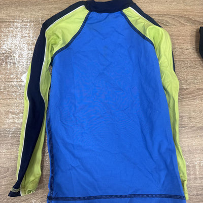 Fullsand - Kid's L/S Swim Shit: Blue/Green -children-MD