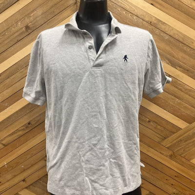Eddie Bauer - Men's Polo Shirt - MSRP $50: Grey-men-LG