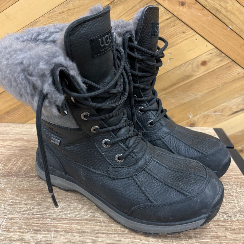 UGG- woman Adirondack boot- MSRP $300: Black -women-38.5