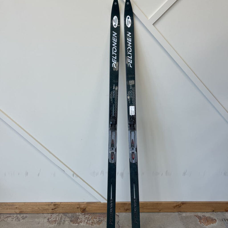 Peltonen Peregrine Backcountry XC Skis with NNN Bindings: Green--160