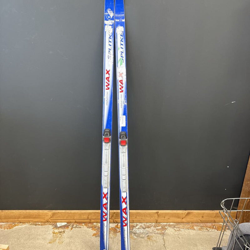 Splitke Lillehammer Wax XC Ski With SNS Profil bindings: Blue--150