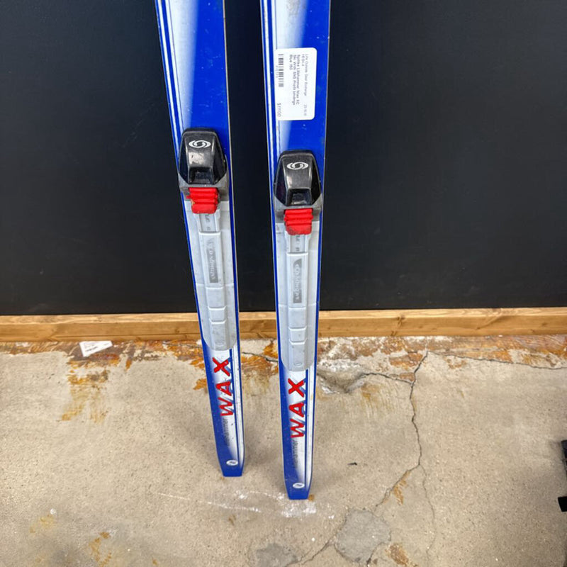 Splitke Lillehammer Wax XC Ski With SNS Profil bindings: Blue--150