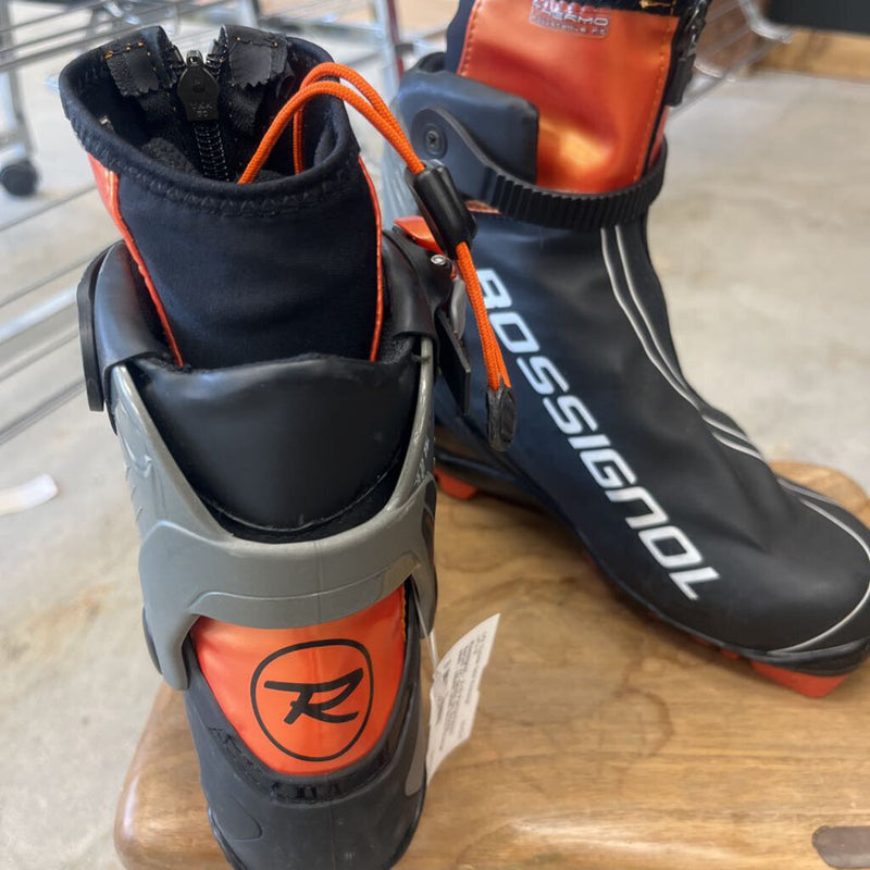 Rossignol - X-10 Performance Series XC Skate Ski Boots - NNN - MSRP $389: Black/Orange-unisex-36