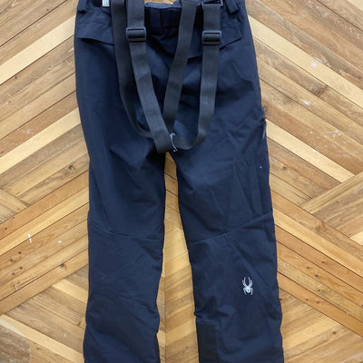 Spyder - Men's Snow Pants w/ Suspenders - MSRP $179: Black-men-SM