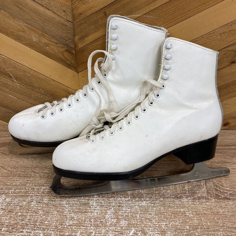 Bauer - Figure Skates: White-women-