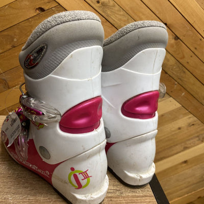 Rossignol- Comp J$ ski boot- MSRP $ 179: White Pink -children-21.5