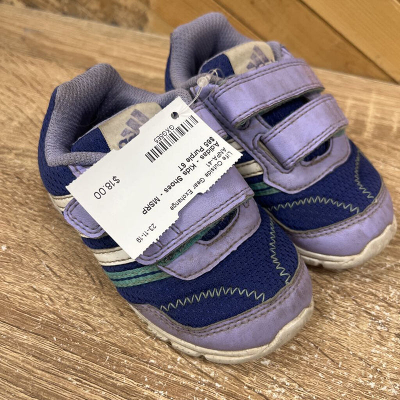 Adidas - Kids Shoes - MSRP $65: Purple-children-6T