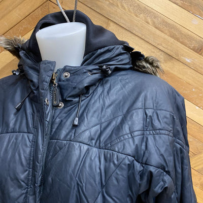 Loki - Women's Winter Parka - MSRP $481: Black -women-MD