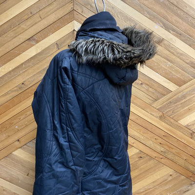 Loki - Women's Winter Parka - MSRP $481: Black -women-MD