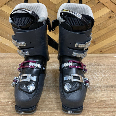 Nordica - Hell & Back ski Boot- MSRP $600: Black Purple -women-22.5