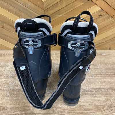 Nordica - Hell & Back ski Boot- MSRP $600: Black Purple -women-22.5