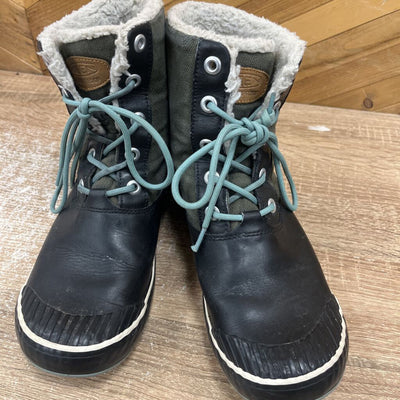 Keen - Women's Winter Boots - MSRP $175: Black/Green-women-8