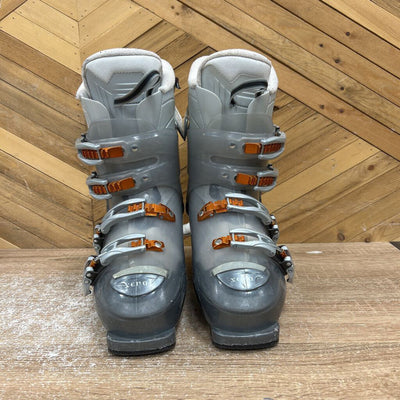 Rossignol - Women's Xena 50 Downhill Ski Boots - MSRPcompared $330: Grey/Orange/White-women-25.5