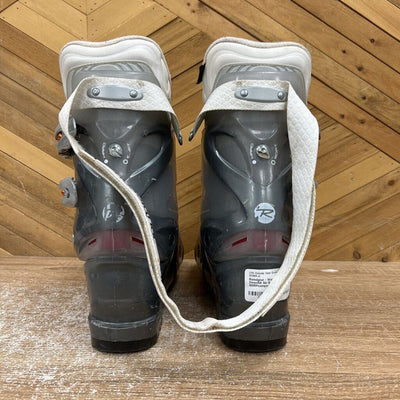 Rossignol - Women's Xena 50 Downhill Ski Boots - MSRPcompared $330: Grey/Orange/White-women-25.5