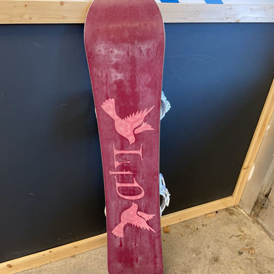 LTD Muse Snowboard with VERY NICE Gnu B real Bilndings. Compare at $600: Red--138