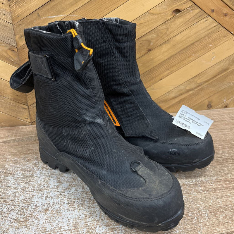 45NRTH - Wolvhammer Winter Cycling Boots - MSRP $431: Black/Orange-men-43