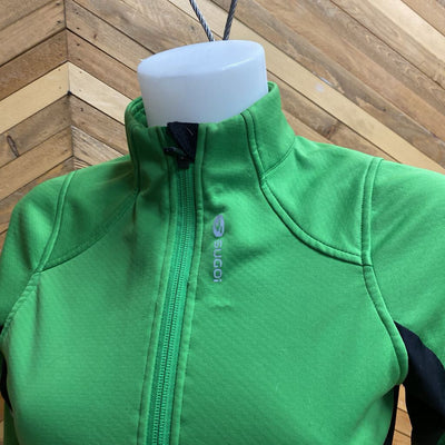 Sugoi - Women's Softshell Jacket - MSRP comp $198: green-women-XS